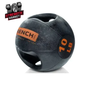 French Fitness Dual Grip Medicine Ball Set of 10 (4 to 30 lbs) (New)